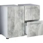 Möbelix Waschbeckenunterschrank Flandu B: 61 Cm Betonoptik