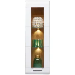 Hängevitrine Auris B: 40,3 Cm Eiche Dekor/weiß