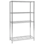 Möbelix Regal M. 4 Einlegeböden Meran 1 B: 91 Cm Chromfarben