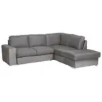 Möbelix Ecksofa mit Schlaffunktion Eddi inkl. Bettkasten Grau