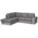 Möbelix Ecksofa mit Schlaffunktion Eddi inkl. Bettkasten Grau