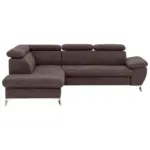 M&ouml;belix Ecksofa mit Schlaffunktion und Bettkasten Gisele Braun