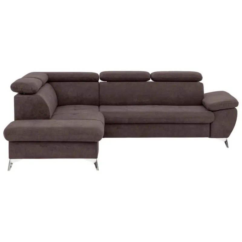 Ecksofa mit Schlaffunktion und Bettkasten Gisele Braun