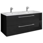 Möbelix Hängendes Waschbecken Mit Unterschrank B: 111 Cm Weiß