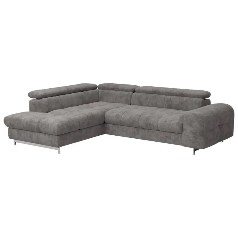 Ecksofa mit Schlaffunktion Cloud + Graubraun