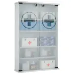 Möbelix Medizinschrank Janula Weiß Bxh: 60x91 Cm Abschließbar