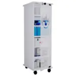 Möbelix Medizinschrank Nilasu Weiß BxH: 31x98 cm Abschließbar