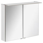 Möbelix Spiegelschrank B.perfekt + Led 2-Türig 80x69,5x23,5 Cm Weiß