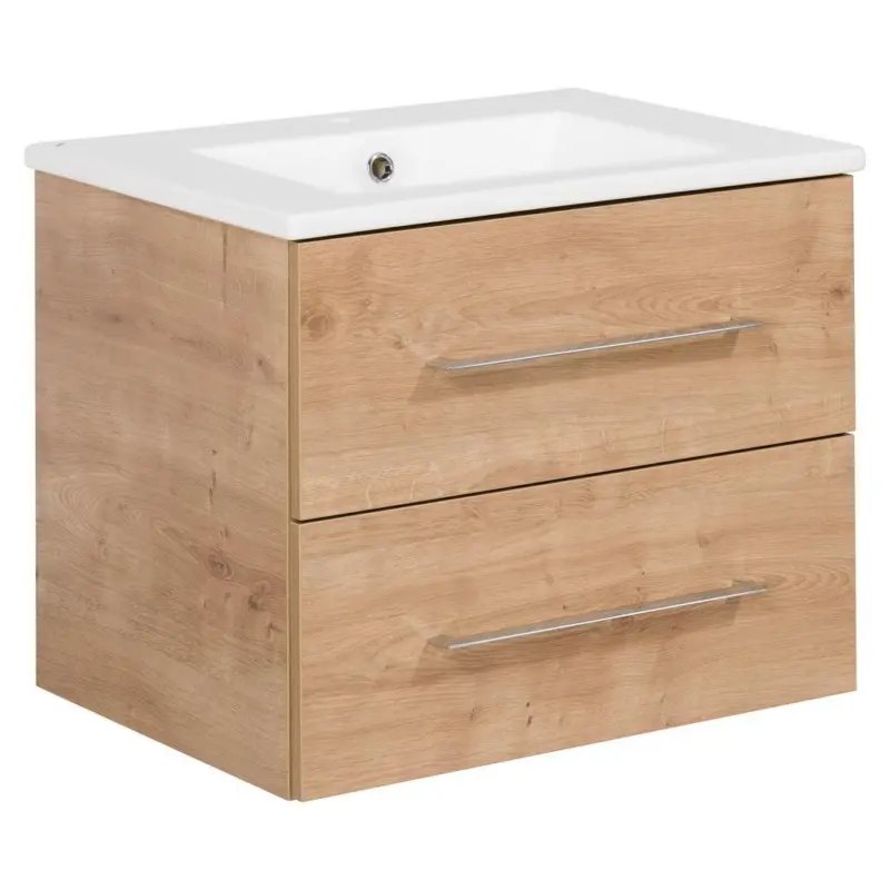 Waschbecken mit Unterschrank Perfekt B: 63 cm