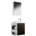 Möbelix Badmöbel-set 3-tlg. Hängend Hausa B: 63 Cm Weiß/anthrazit