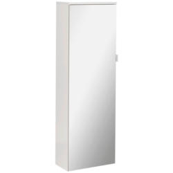 Hängender Midischrank Magic Midi B: 41 cm Weiß/Spiegelglas