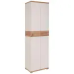 Möbelix Garderobenschrank Gw-Topix Weiß/Eiche Dekor B: 59 cm