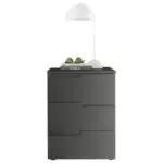 Möbelix Nachtkästchen Graphitfarben H: 61 Cm, Spice 3