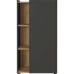 Aktenschrank Gw-Austin Graphitfarben/Eiche Dekor B: 62 cm