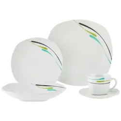 Kombiservice Cleo Porzellan Für 4 Personen Geschirr Set