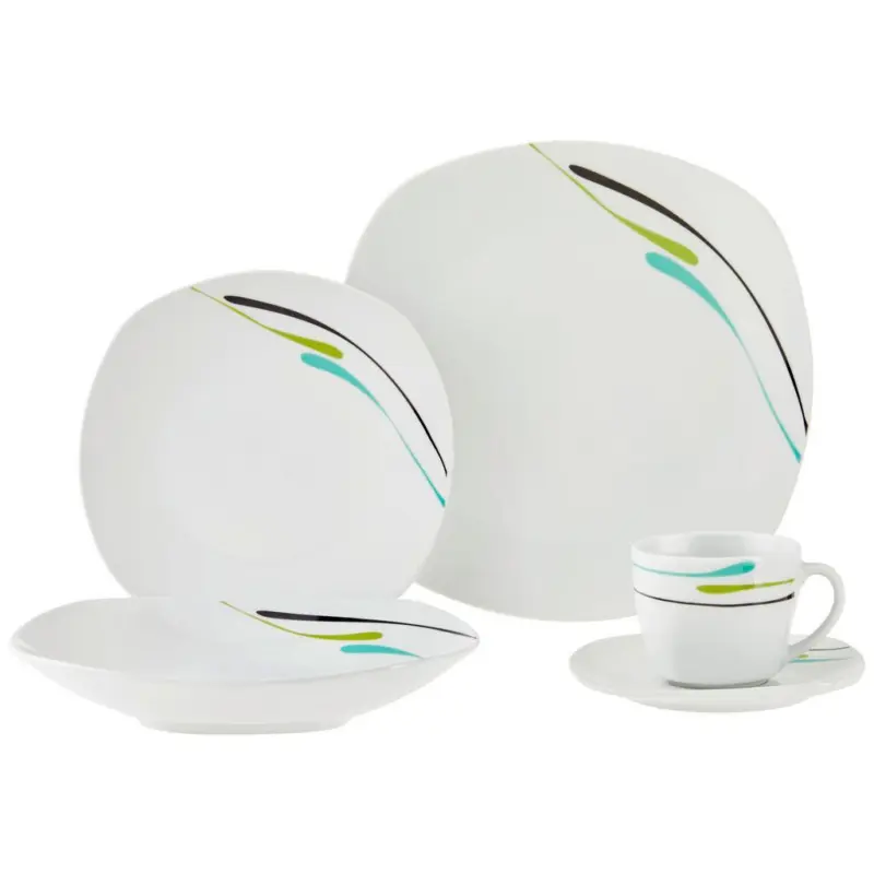 Kombiservice Cleo Porzellan Für 4 Personen Geschirr Set