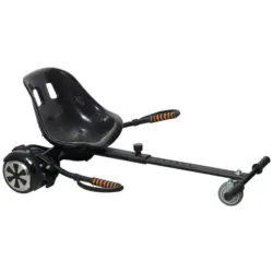 Kartaufsatz Für Hoverboards Mit Lenkstange Metall Schwarz