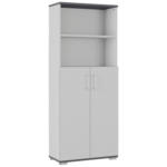 Möbelix Aktenschrank Gw-Profi Graphitfarben/Grau B: 80 cm