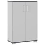 Möbelix Aktenschrank Gw-Profi Graphitfarben/Grau B: 80 cm