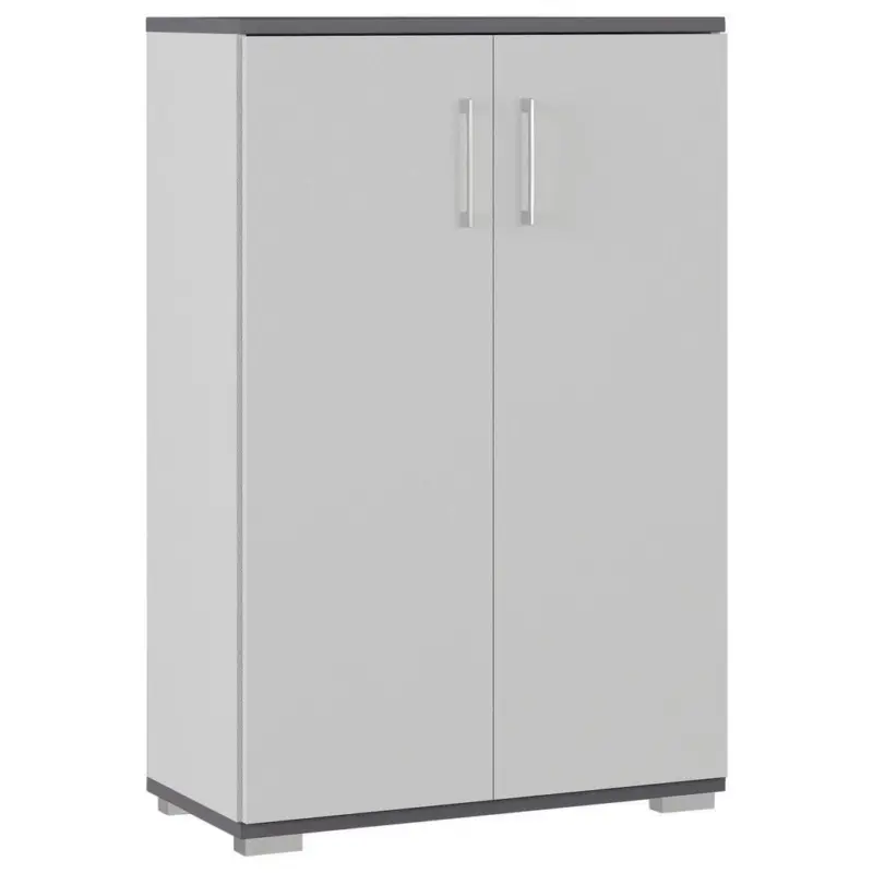 Aktenschrank Gw-Profi Graphitfarben/Grau B: 80 cm