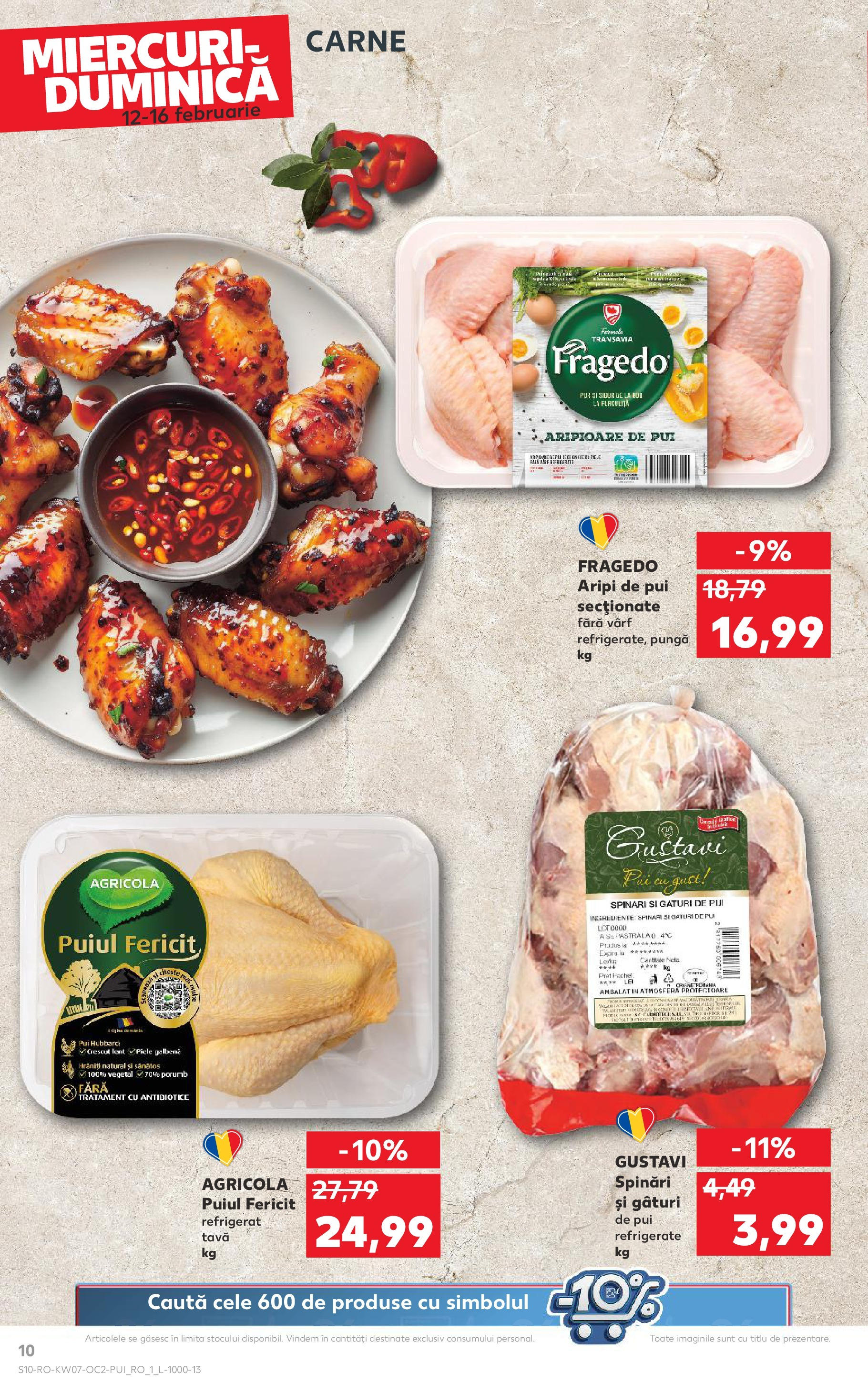 Catalog Kaufland - Bucureşti 12.02.2025 - Revista si Oferta | Pagină: 10 | Produse: Pungă, Porumb