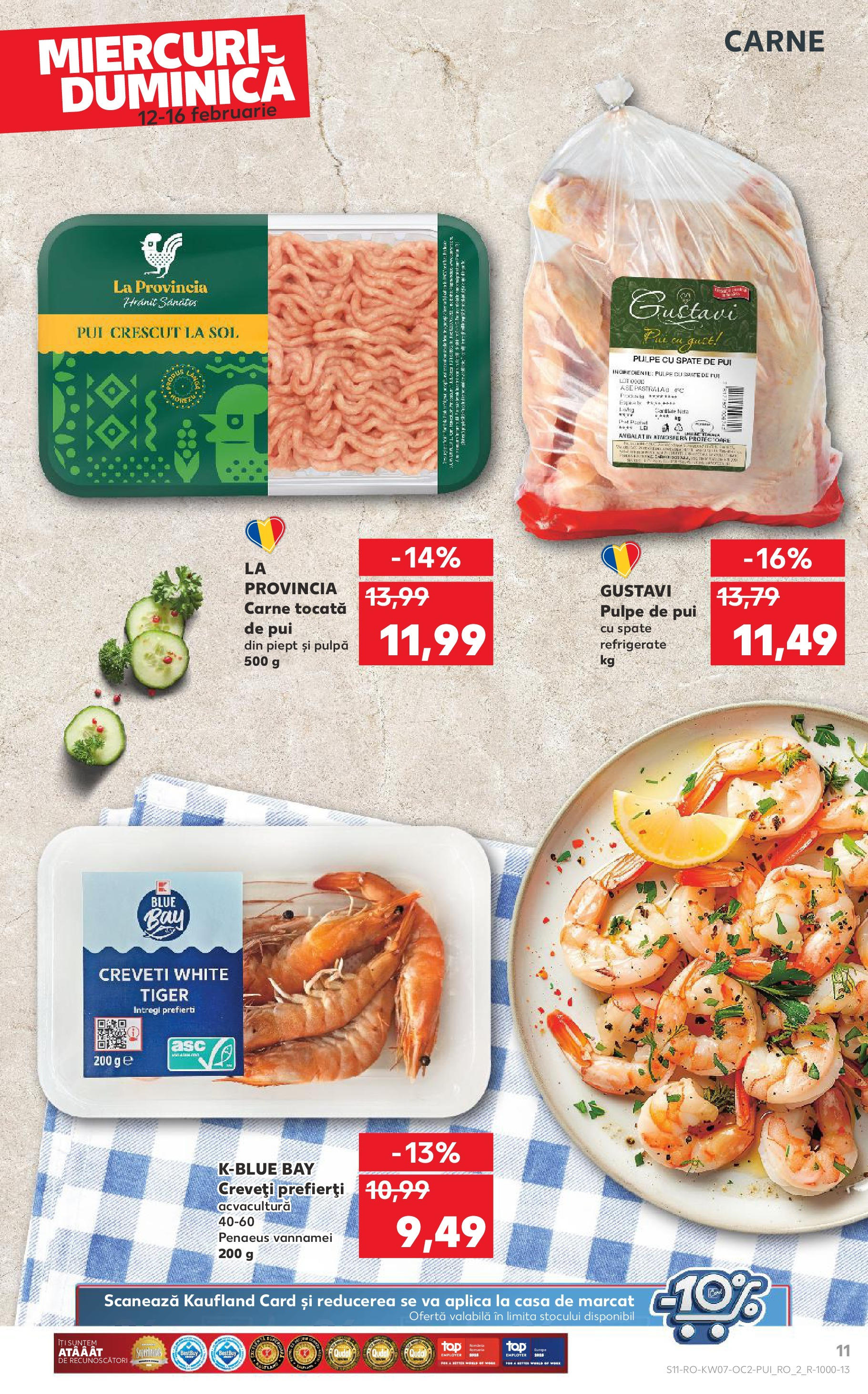 Catalog Kaufland - Bucureşti 12.02.2025 - Revista si Oferta | Pagină: 11 | Produse: Carne tocată