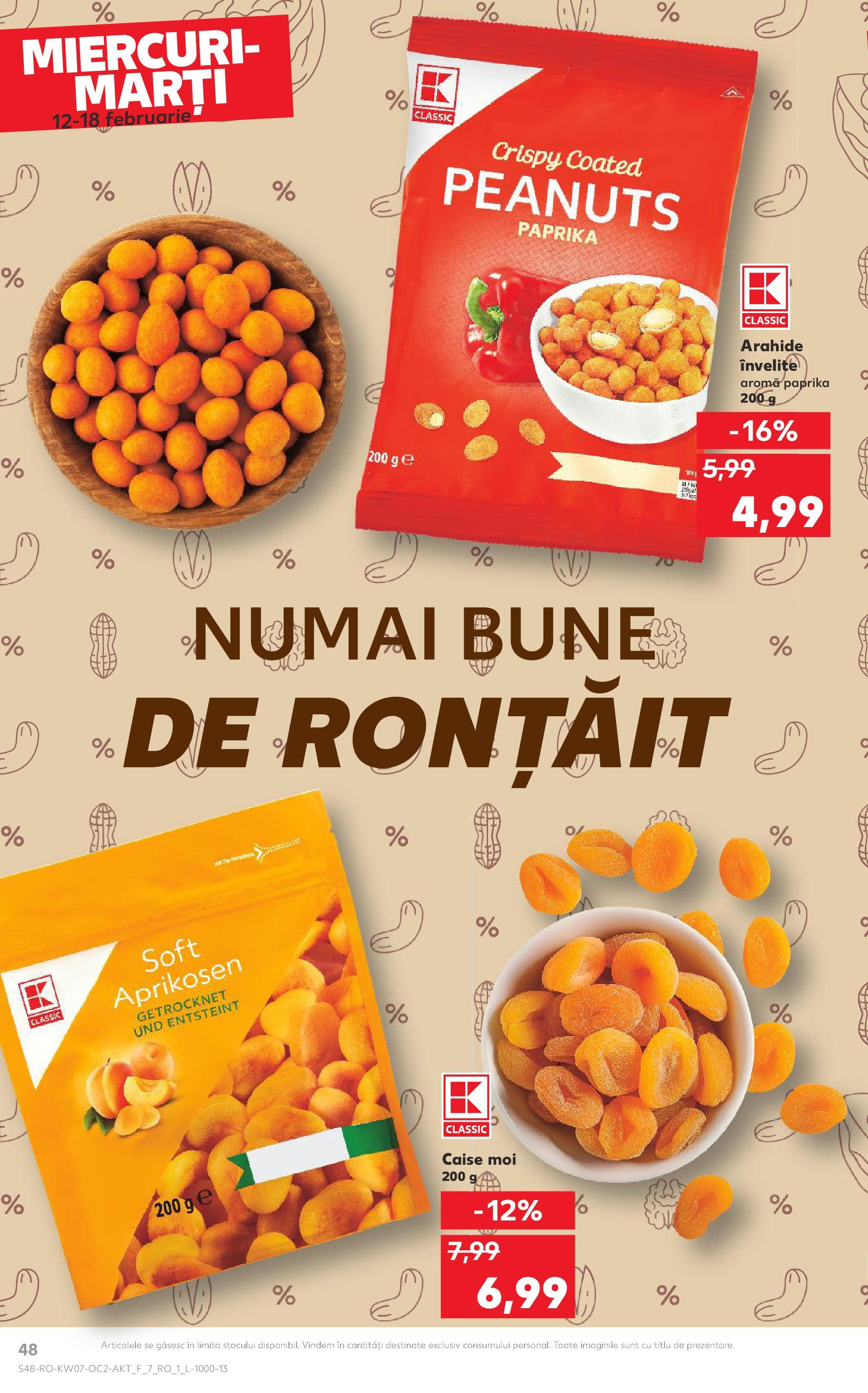 Catalog Kaufland - Bucureşti 12.02.2025 - Revista si Oferta | Pagină: 48 | Produse: Arahide, Ahtapot