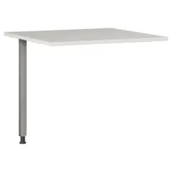 Eckverbindungsplatte B 80 H 70-80 cm Gw-Profi, Grau