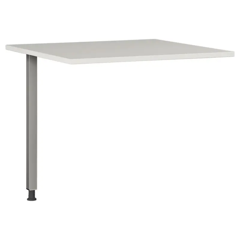 Eckverbindungsplatte B 80 H 70-80 cm Gw-Profi, Grau