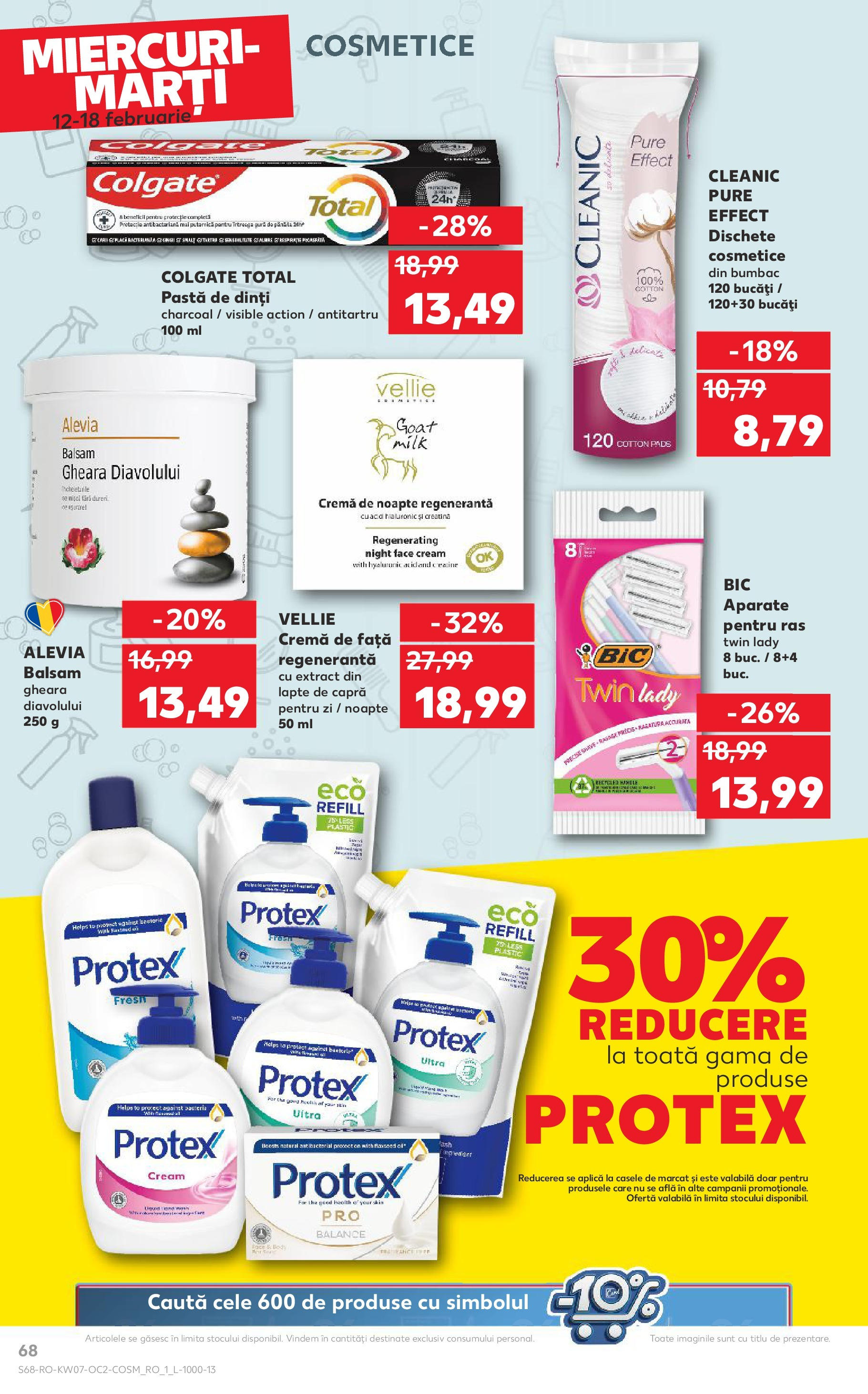 Catalog Kaufland - Bucureşti 12.02.2025 - Revista si Oferta | Pagină: 68 | Produse: Body, Balsam, Lapte, Pastă de dinți