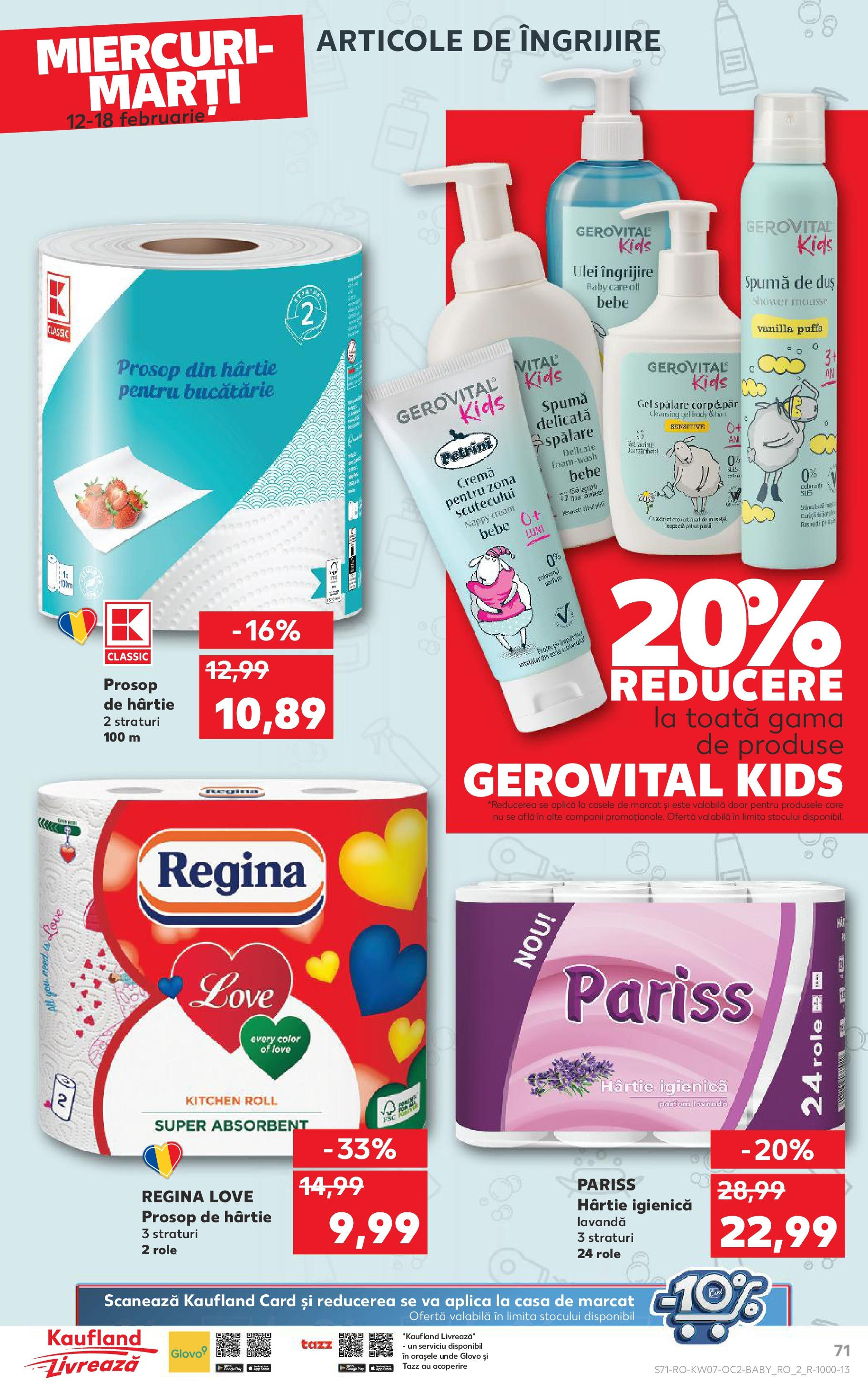 Catalog Kaufland - Bucureşti 12.02.2025 - Revista si Oferta | Pagină: 71 | Produse: Body, Bucătărie, Cremă, Ulei