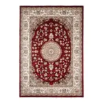 Möbelix Orientalischer Webteppich Rot Naturfaser Donald 120x170 Cm