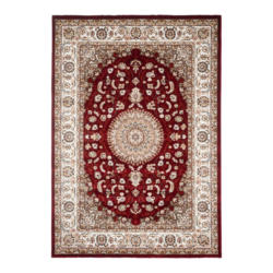 Orientalischer Webteppich Rot Naturfaser Donald 200x290 cm