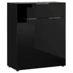 Möbelix Kommode Mit Glasfront B: 83 Cm Gw-Oakland, Schwarz