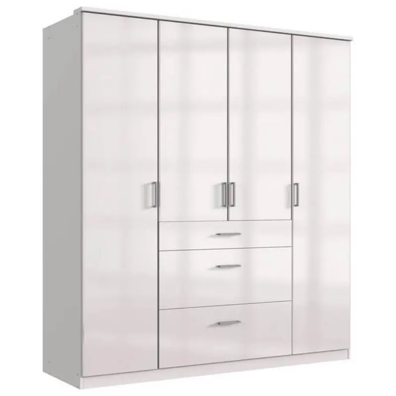 Dreht&uuml;renschrank Mit Laden B: 179 Cm Clack, Wei&szlig;