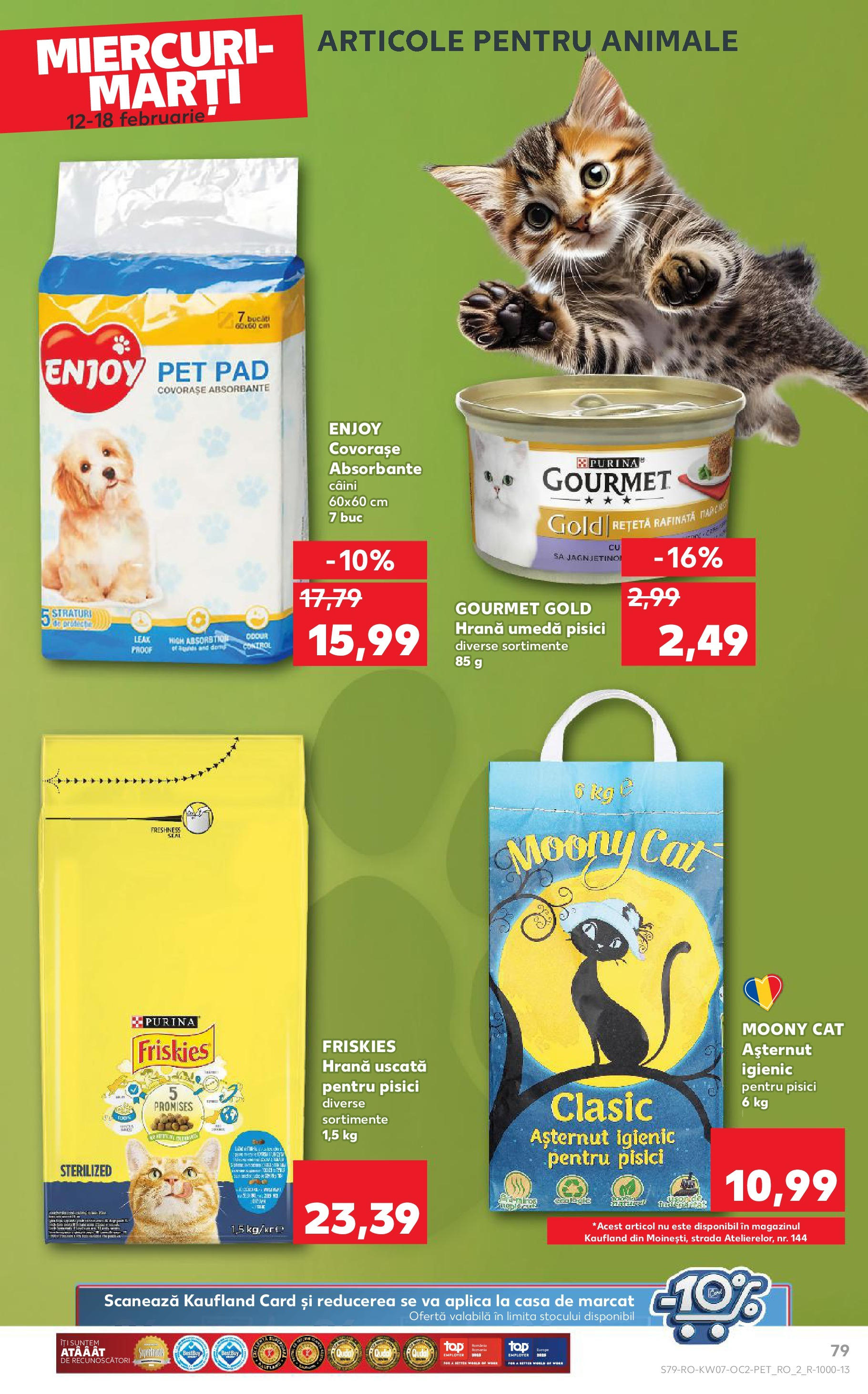 Catalog Kaufland - Bucureşti 12.02.2025 - Revista si Oferta | Pagină: 79 | Produse: Absorbante