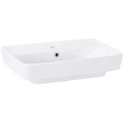 Waschbecken Bavelli Keramik 60x40 Cm Weiß