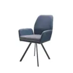 Möbelix Armlehnstuhl Kakan Blau/grau Gepolstert