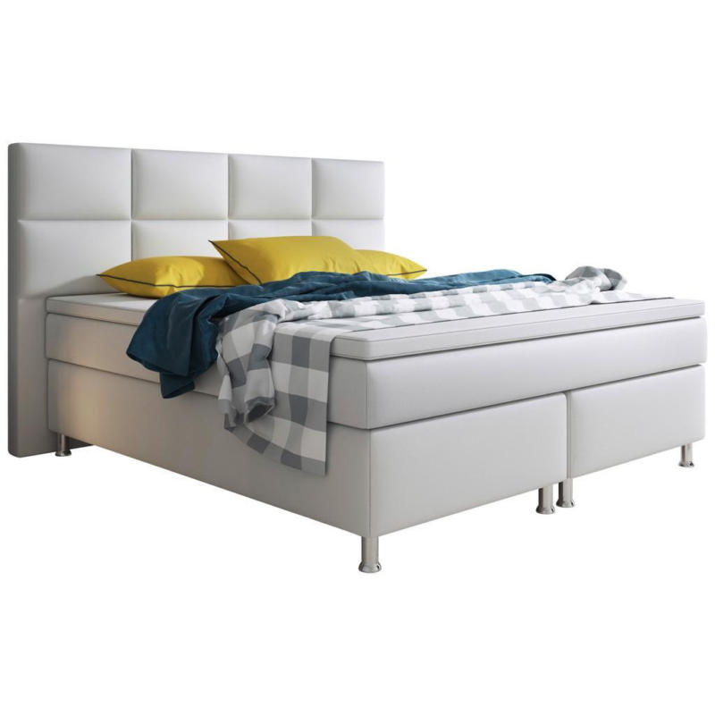 Boxspringbett Mit Topper 180x200 Cm Miami-Bk