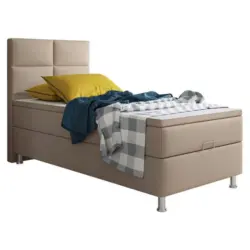 Boxspringbett Mit Topper 90x200 Cm Miami-Bk