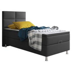 Boxspringbett Mit Topper 90x200 Cm Miami-Bk