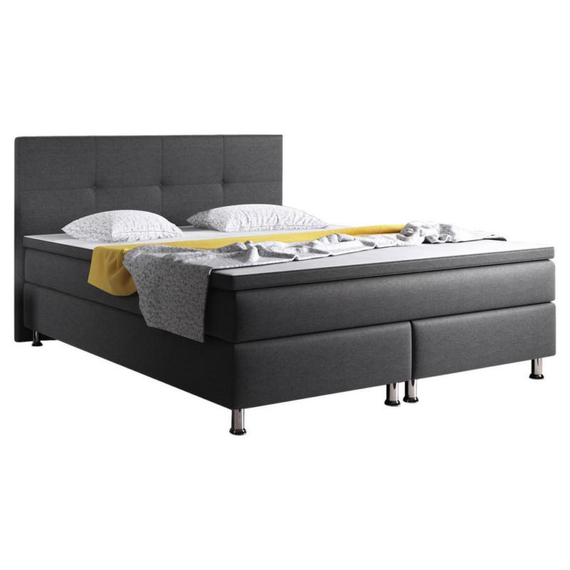 Boxspringbett Mit Topper 180x200 Cm Dallas