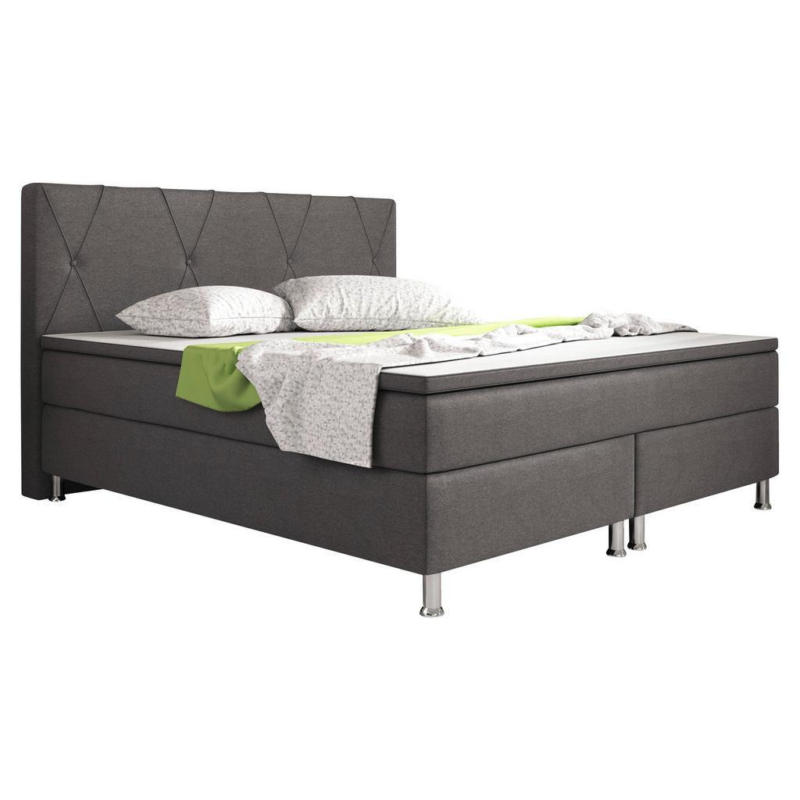 Boxspringbett Mit Topper 180x200 Cm Boston