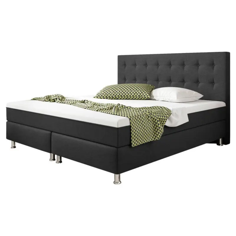 Boxspringbett Mit Topper 180x200 K&ouml;ln Plus