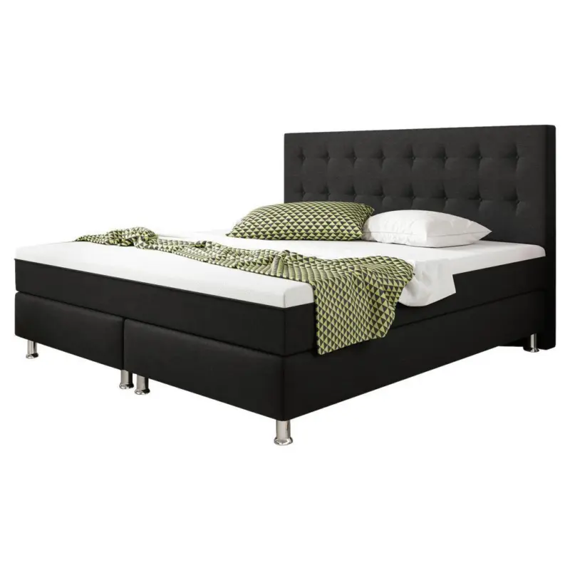Boxspringbett Mit Topper 180x200 K&ouml;ln Plus