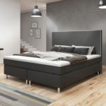 Möbelix Boxspringbett mit Topper 180x200 cm King De Luxe-F