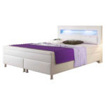 Möbelix Boxspringbett mit Topper & Beleuchtung 180x200 Monaco