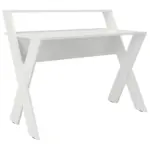 Möbelix Schreibtisch B 95cm H 65cm Montreal Weiß