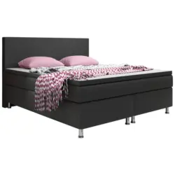 Boxspringbett Mit Topper 180x200 Cm Madrid