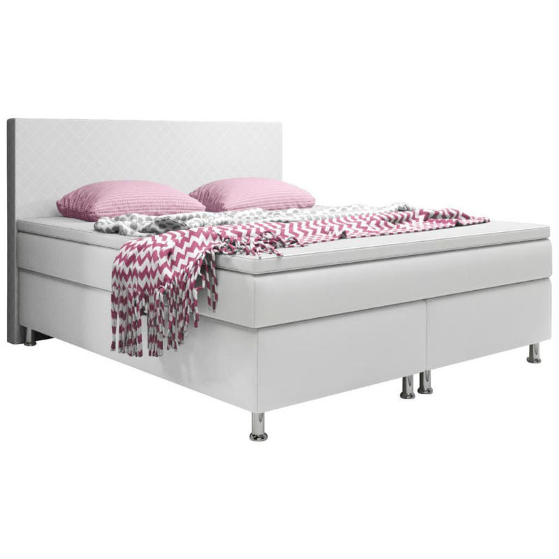 Boxspringbett Mit Topper 180x200 Cm Madrid